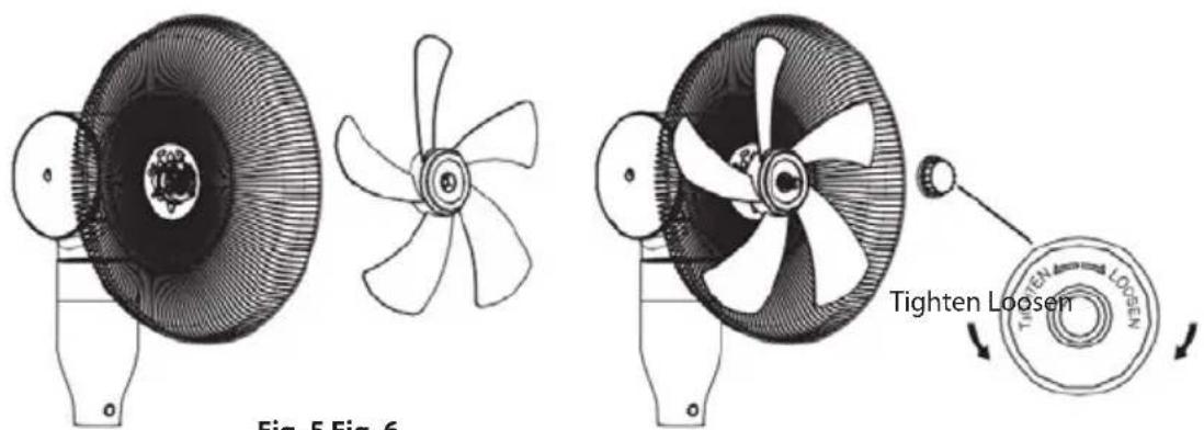 Fig. 5 Fig. 6 Tighten Loosen