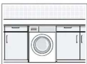 BOSCH WGB254A0GR - Θέση τοποθέτη- Απαιτήσεις σης - 2