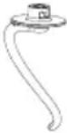 Zelmer ZKR1310G - Adjusting the Levels and Using the Hook for not more than 1,5kg of Mixture - 1