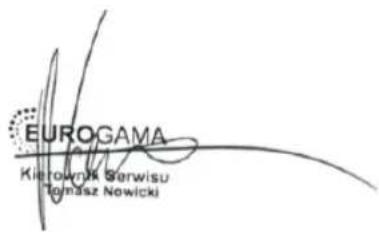EUROGAMA Kietownia Serwisu Tomasz Nowicki