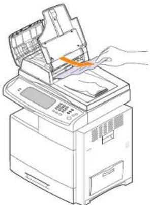 SAMSUNG CLX-8385 - Fehlerhafter Einzug von Papier im Vorlageneinzug - 2