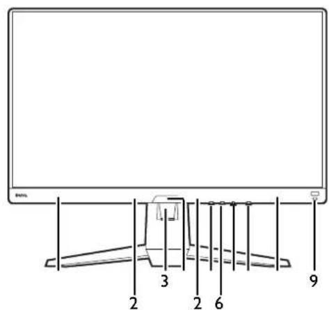 BENQ Mobiuz EX2710U - Vorderseite - 2