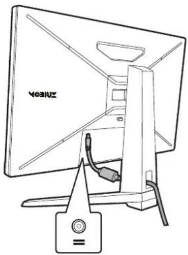 BENQ Mobiuz EX2710U - Installation der Monitor-Hardware - 8