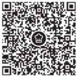 QR code with central logo, likely linking to a digital resource or website