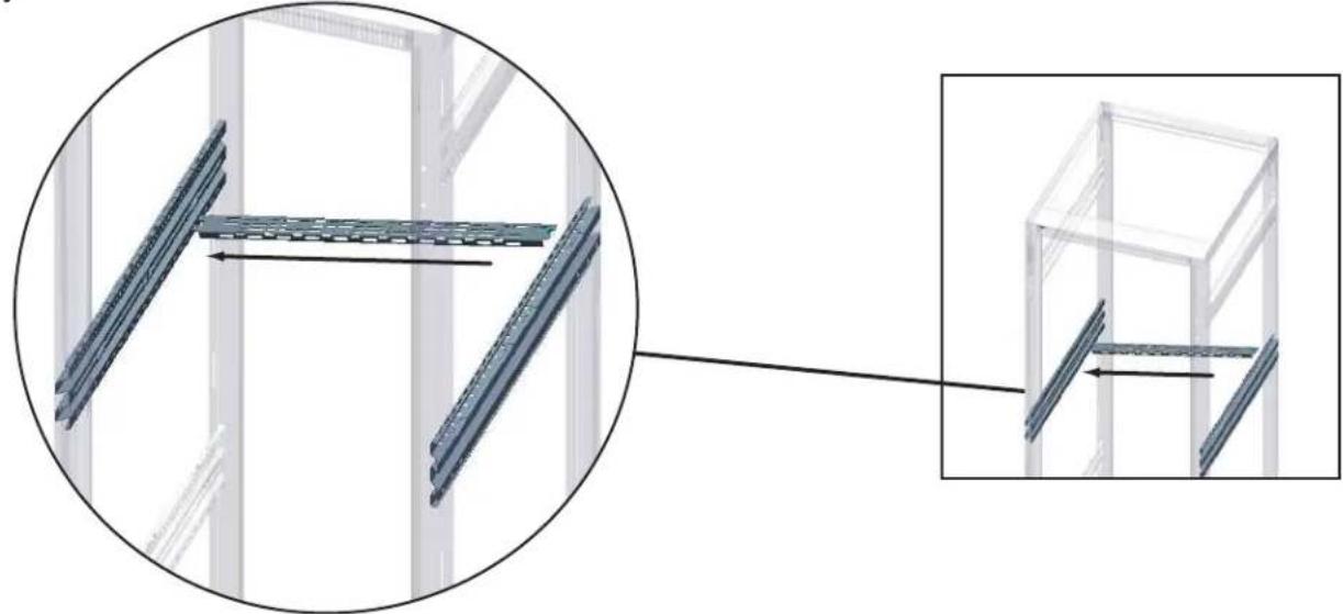 Middle Atlantic LL-VDIN17 - HORIZONTAL INSTALLATION - 1