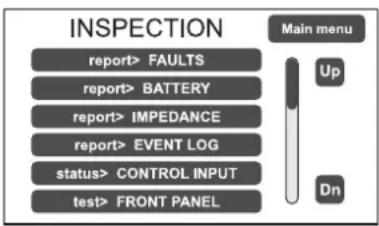 FBT VAIE 6500 - STRUTTURA DEI MENU - 4