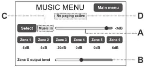 FBT VAIE 6500 - MENU MUSIC - 1