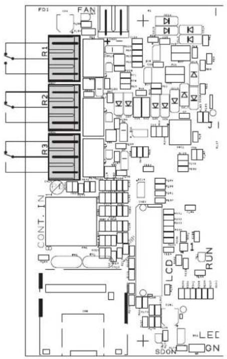 FBT VAIE 6500 - COLLEGAMENTO USCITE RELÈ [CIRCUITO CPU] - 1