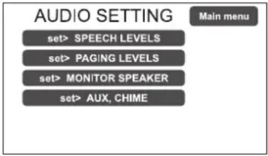 FBT VAIE 6500 - MENU - 1