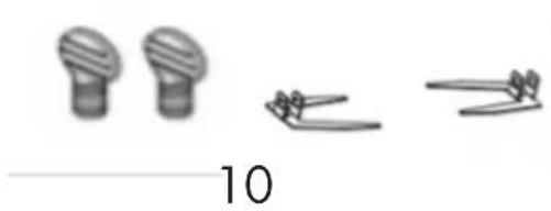 Three hand tools: two with striped tips, one with a tool and the other with a tool (no text or symbols on tools)
