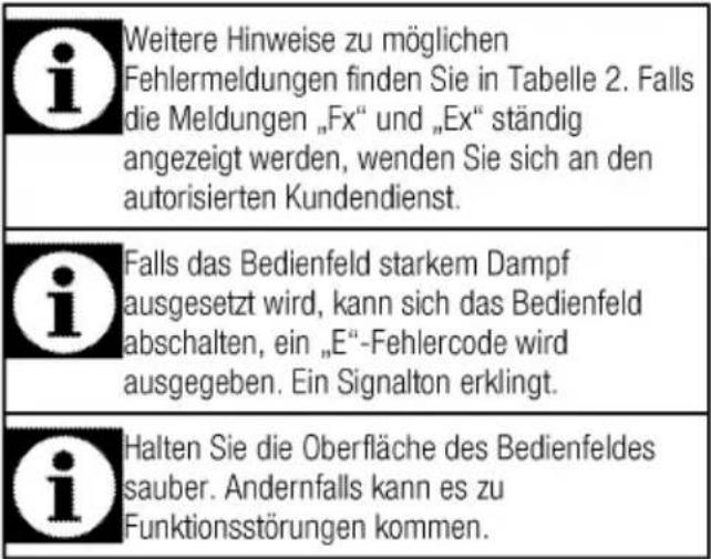 Elektra Bregenz MC85520SX - Überhitzungsschutz - 1