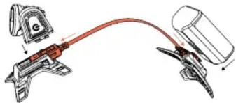 SILVA Free 3000 - EXTENSION CABLES 130/40 cm - 1