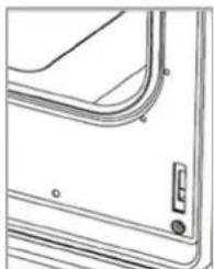 BOMANN EBO 7905 IX - Removing the oven door - 4