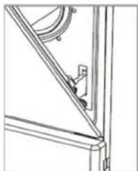 BOMANN EBO 7905 IX - Removing the oven door - 3
