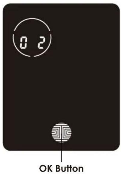 0 2 OK Button