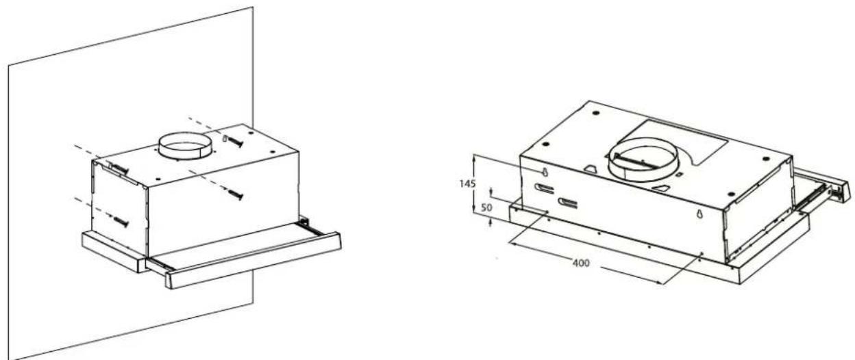 Infiniton CMPE-64ABL - Installation method 2 - 1