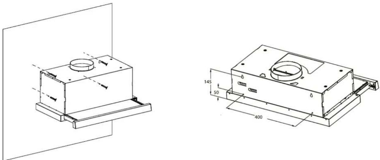 Infiniton CMPE-64ABL - Método de instalación 2 - 1