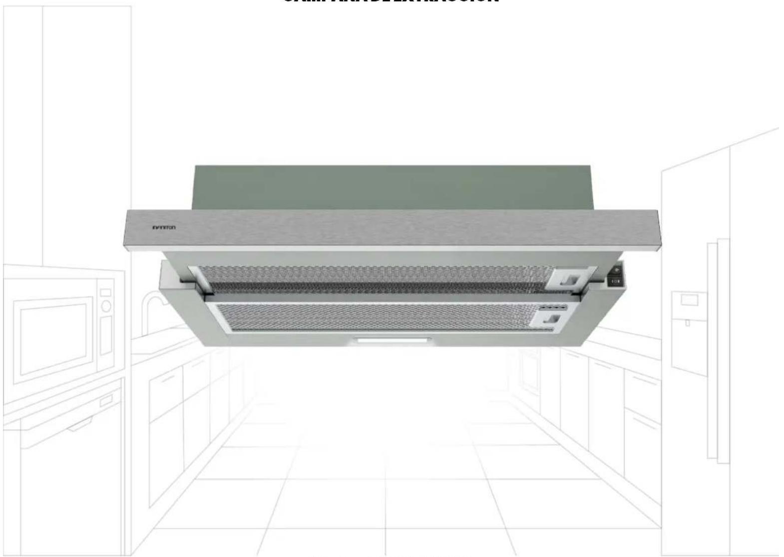 Infiniton CMPE-64ABL - CAMPANA DE EXTRACCIÓN - 1