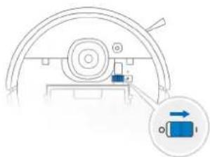 Yeedi Vac Station - Einschalten des Geräts - 1