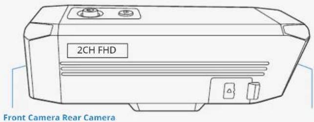 2CH FHD Front Camera Rear Camera