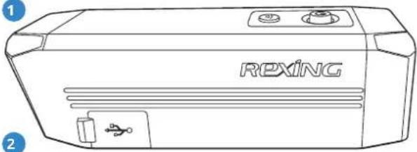 Rexing A1 - Was ist in der Box - 1