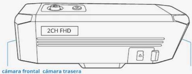 2CH FHD cámara frontal cámara trasera