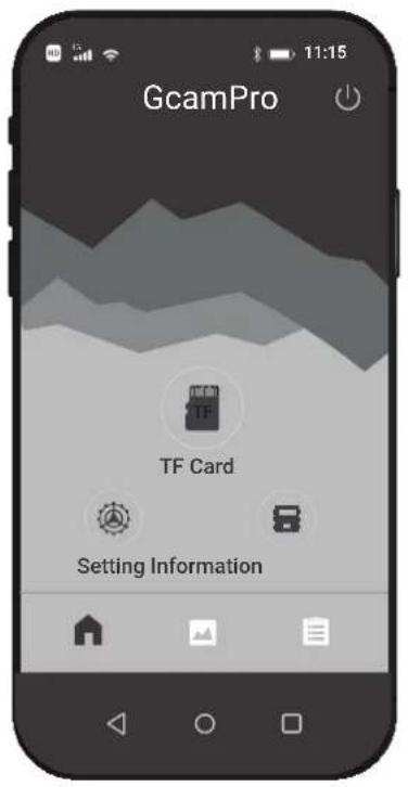 GcamPro TF Card Setting Information