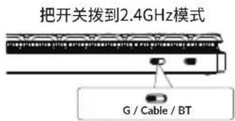 Diagram showing a laptop connected to a keyboard with Wi-Fi signal icons above it
