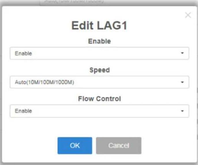 Draytek VigorSwitch G2100 - II-5-3 LAG Port Setting - 2
