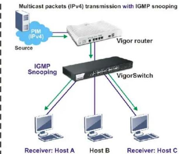 Draytek VigorSwitch G2100 - II-8-2 IGMP Snooping - 2