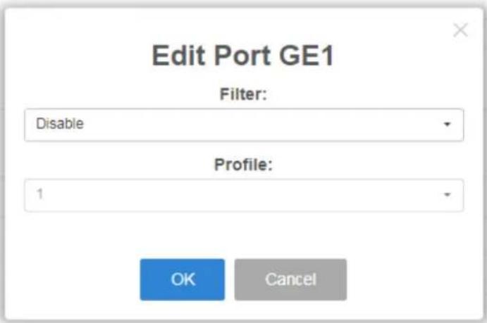 Draytek VigorSwitch G2100 - II-8-2-9 Filtering Binding - 2