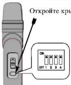 Откройте кры ON OFF 1 2 3 4