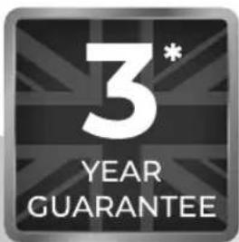 3* YEAR GUARANTEE