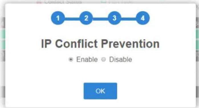 Draytek VigorSwitch P1280 - IV-4-2 IP Conflict Prevention - 6
