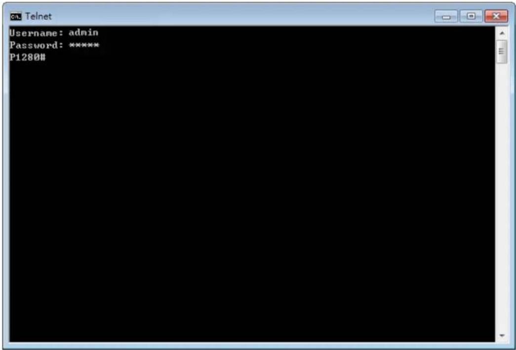 Username: admin Password: ***** P1280#