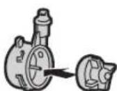 MITSUBISHI MR-EX574X - Assembling the water supply pump Installing th - 4