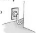 MITSUBISHI MR-EX574X - Use a dedicated outlet for the power supply that meets the rating specified on the rating label. (The rating label is located on the door-liner of the refrigerator compartment.) - 1
