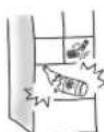 MITSUBISHI MR-EX574X - Caution - 3