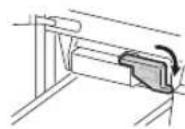 MITSUBISHI MR-EX574X - Water supply pipe and tank holder - 6