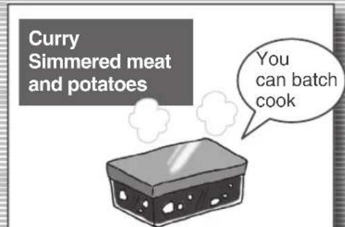 Curry Simmered meat and potatoes You can batch cook