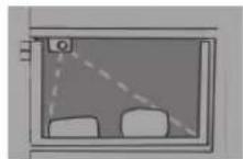 MITSUBISHI MR-EX574X - ② Lay the food out fl at on top in the versa compartment. - 2