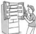 MITSUBISHI MR-EX574X - Malfunctions and long-term storage When Recycling - 5