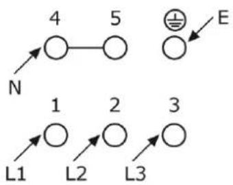 Exquisit EHE157-2UR - Empfehlung Anschluss 3 Phasen (N3) - 1