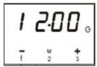 Exquisit EHE157-2UR - Uhrzeit einstellen - 1