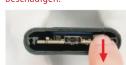 Fantec NVMe31 - Entnehmen der Speicherkarte - 1