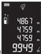 Uni-T LM100G - Pythagoras Measurement - 2