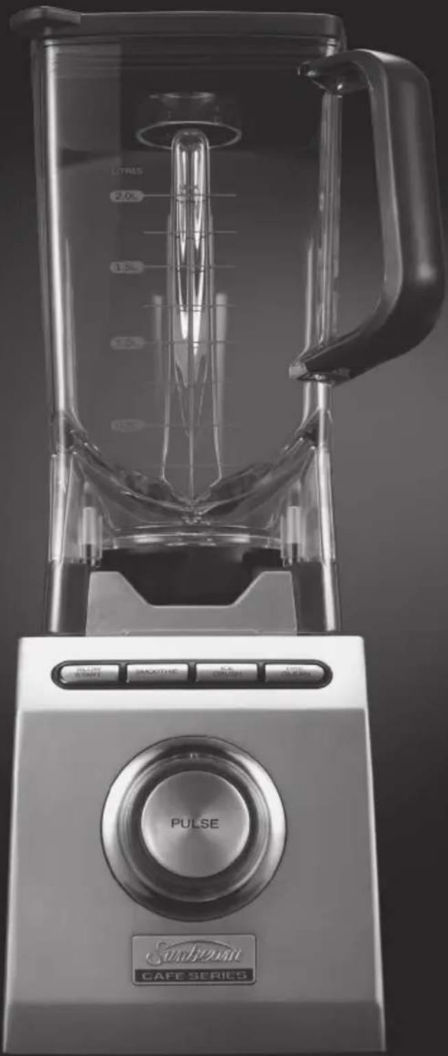 SUNBEAM Cafe Series PB9600 - Instruction & Recipe Booklet - 1