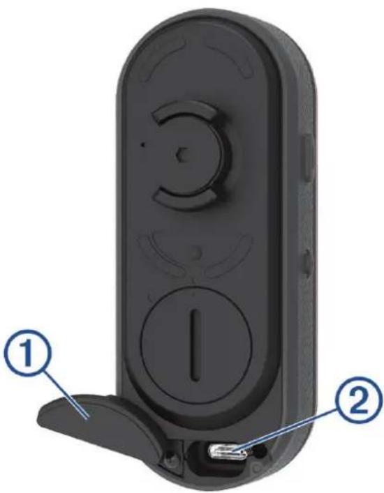 GARMIN Varia RCT716 - Verbinden des Geräts mit dem Computer - 1