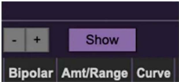- + Show Bipolar Amt/Range Curve