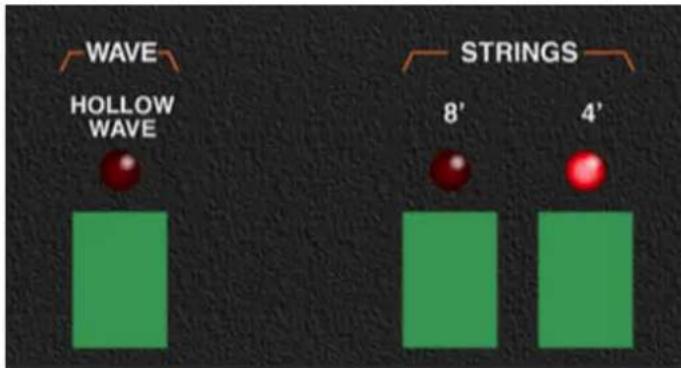 WAVE HOLLOW WAVE STRINGS 8' 4'